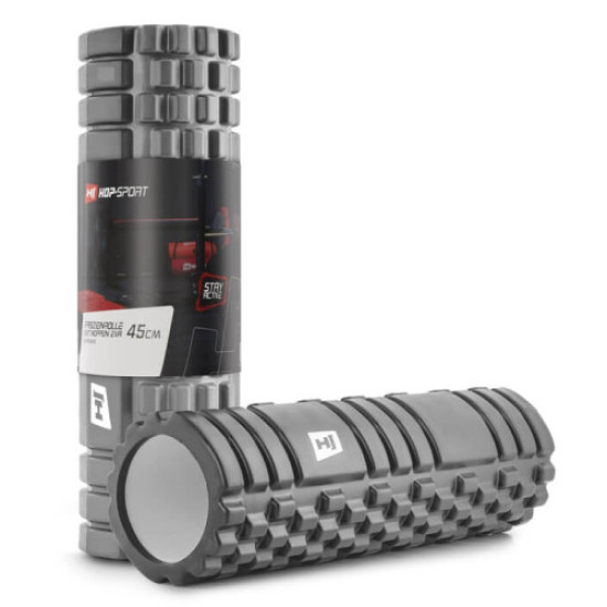 Купити Масажний ролик  Hop-Sport HS-A045YG EVA 45 см gray у Києві - фото №1